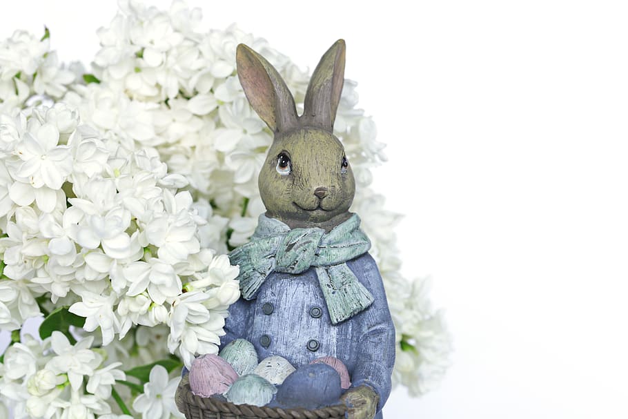 easter, rabbit, scenery, symbol, religion, holiday, april, hare HD wallpaper