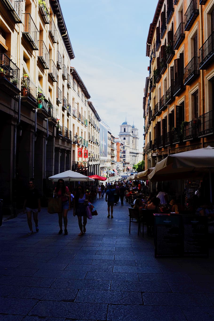 spain, madrid, building exterior, architecture, city, built structure HD wallpaper