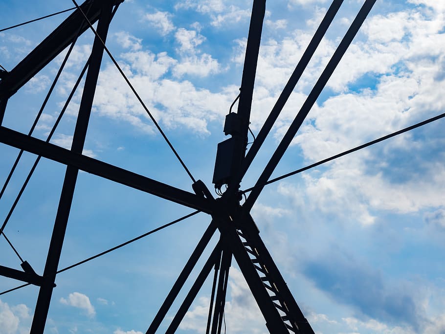 Bridge Silhouette, Architecture, Clouds, Sky, Transportation HD wallpaper
