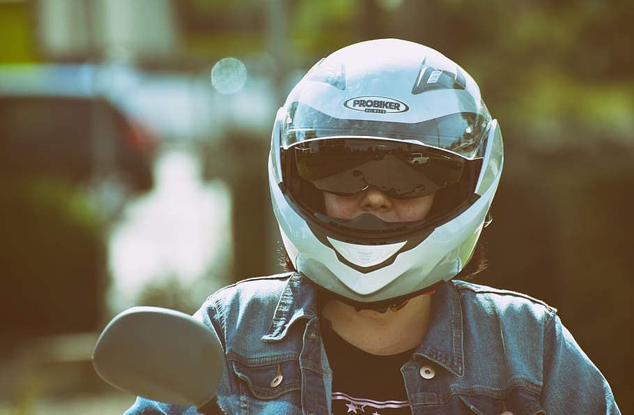 motor scooter, drive, helm, security, head protection, motorcycle, HD wallpaper