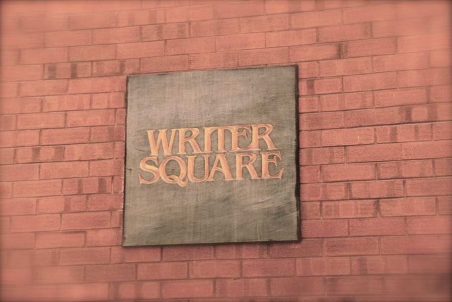 text, western script, communication, brick, wall, brick wall HD wallpaper