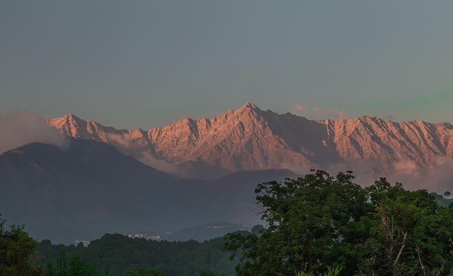india, dharamshala, mountains, ranges, himalayas, beauty in nature HD wallpaper