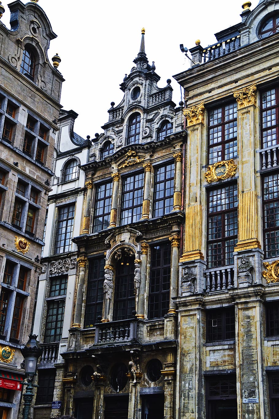 belgium, brussels, building exterior, built structure, architecture HD wallpaper