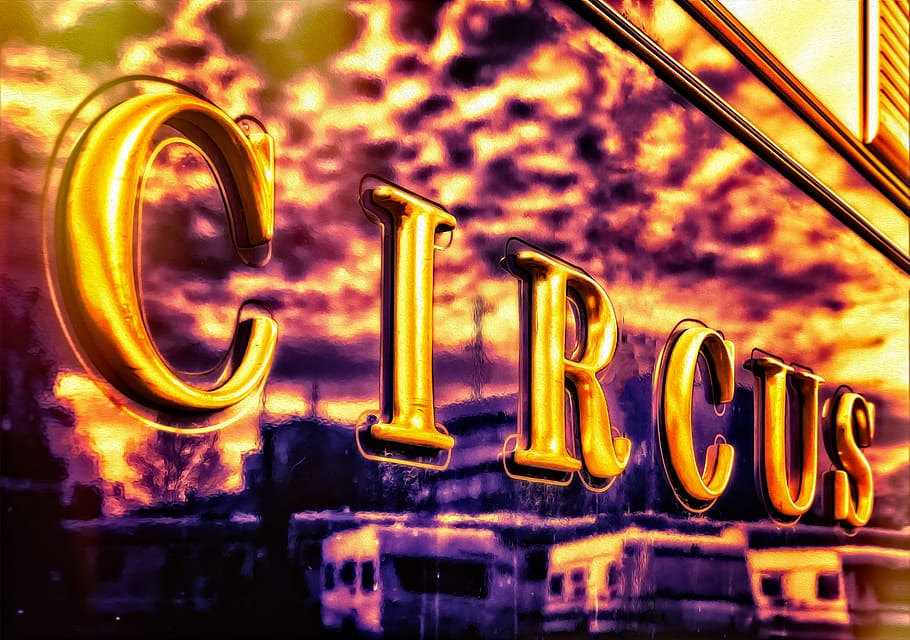 circus, fun, colorful, funny, ring, magic, clown, acrobatics HD wallpaper