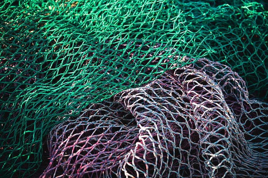 france, la turballe, fisherman, colors, pattern, rope, sea, HD wallpaper