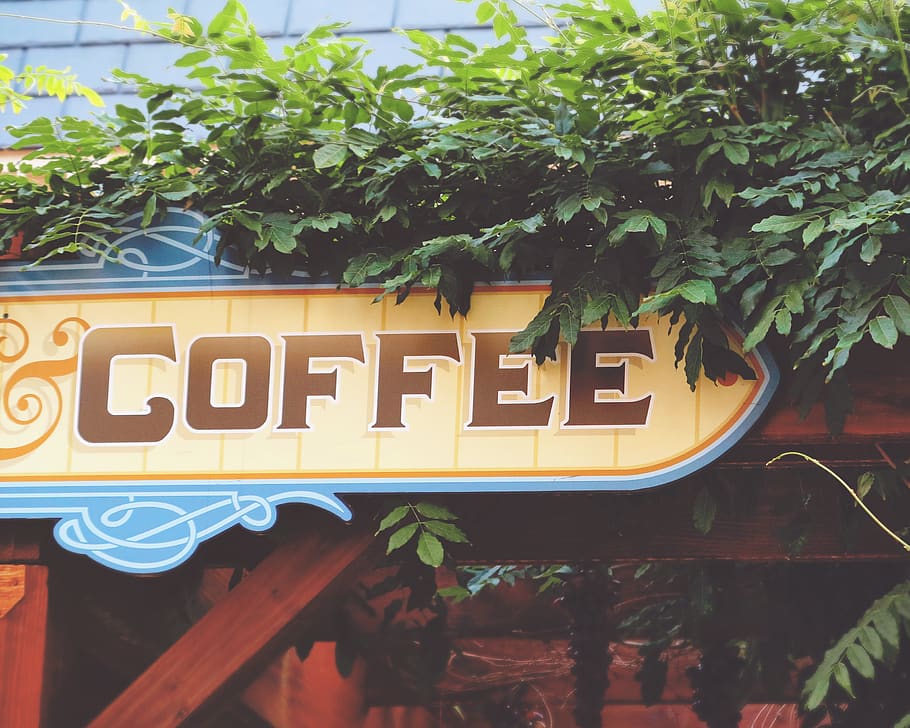 yellow Coffee signage, transportation, vessel, boat, watercraft HD wallpaper