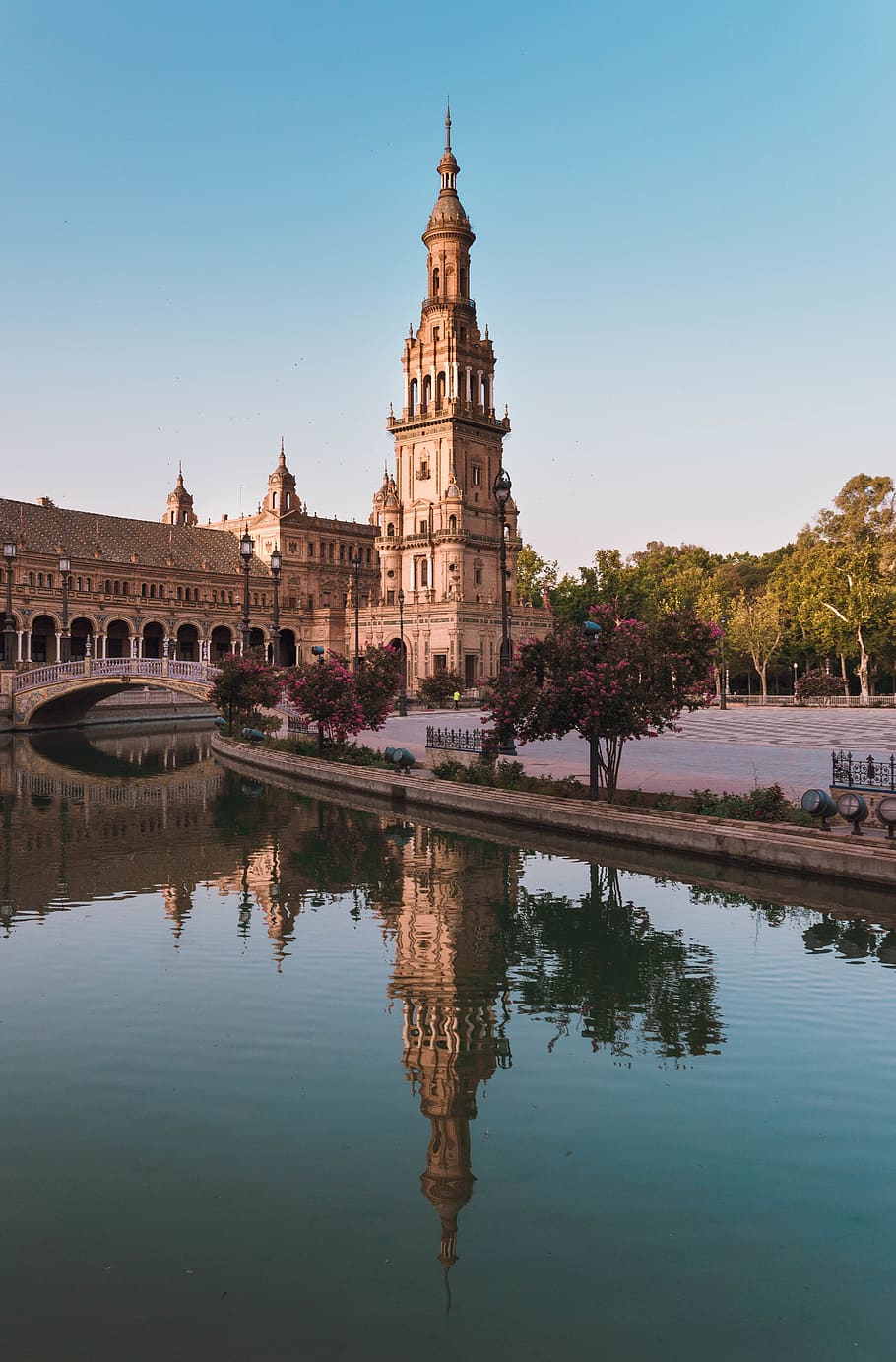 HD wallpaper: Spain, Seville, Seville - Plaza de Espa\u00f1a I | Wallpaper Flare