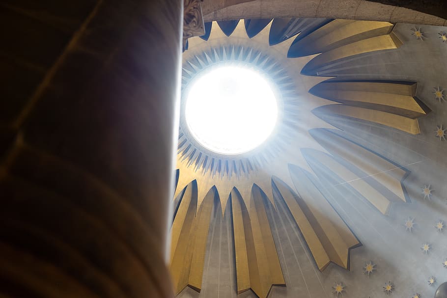 pillar, building, architecture, light, low angle view, sunlight HD wallpaper