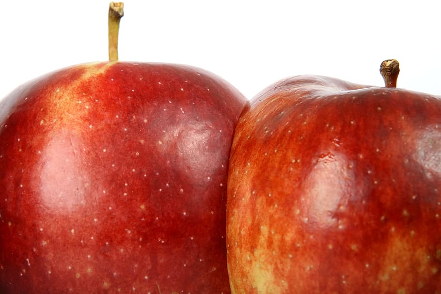 apple, red, fresh, fruit, nature, sweet, food and drink, healthy eating HD wallpaper