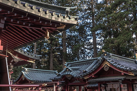building, temple, architecture, shrine, worship, porch, patio HD wallpaper