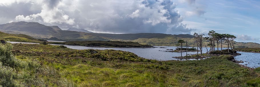 scotland, hole, scottish, landscape, water, highlands, highlands and islands, HD wallpaper