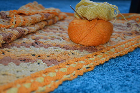 knitting, hobby, hook, wool, yarn, craft, knitted, textile HD wallpaper