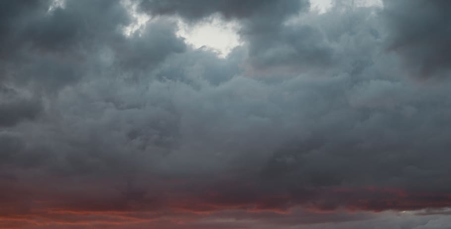clouds, sunset, sunrise, orange, sky, cloud - sky, beauty in nature HD wallpaper