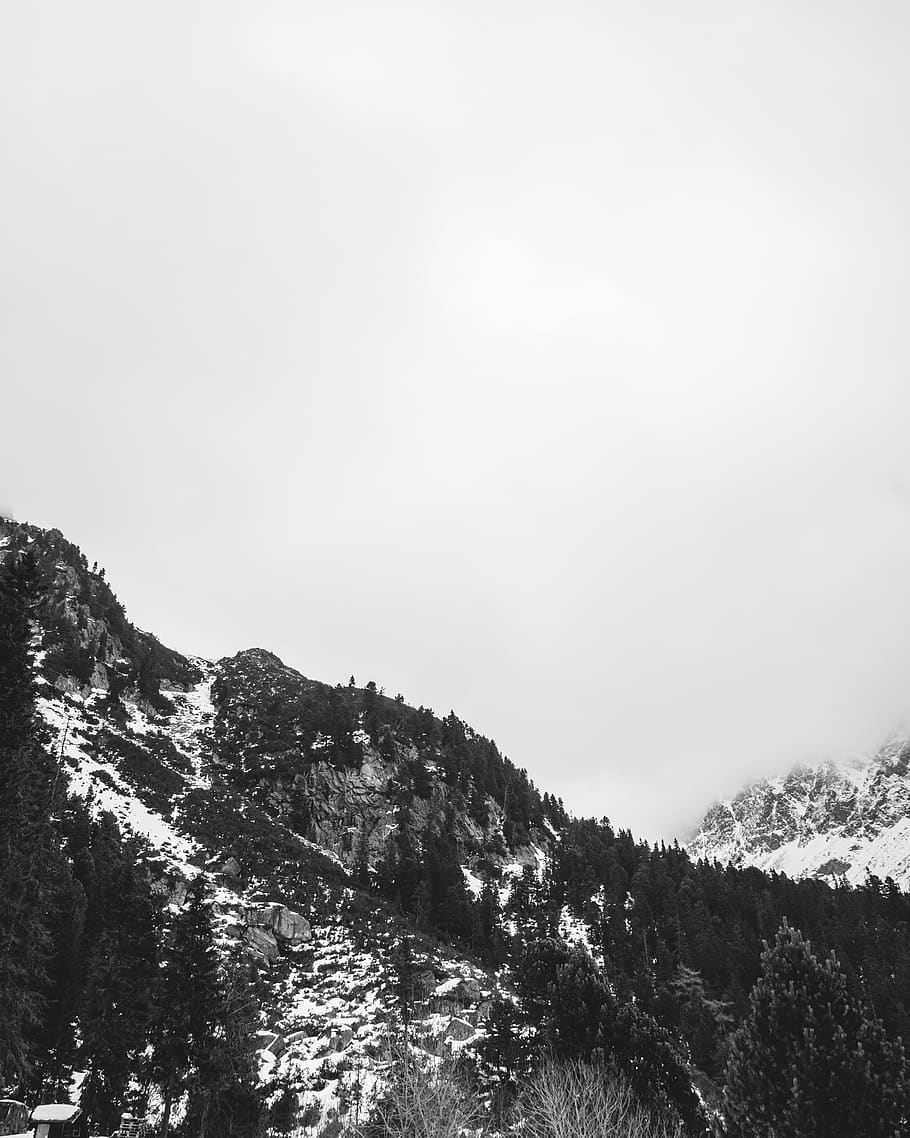 slovakia, vysoké tatry, popradské pleso, mist, couds, sky, HD wallpaper