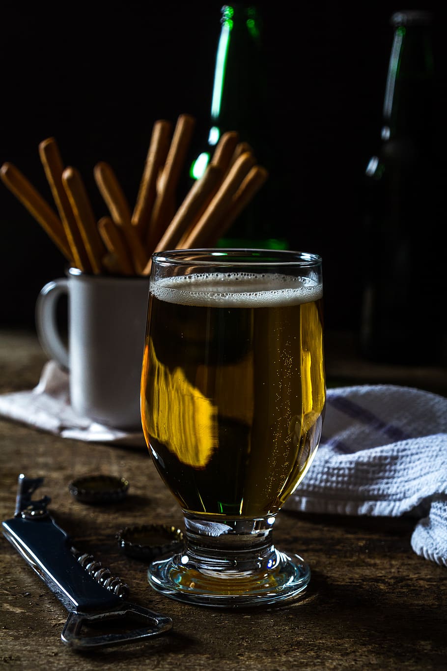 clear short-stem glass on table, drink, refreshment, food and drink HD wallpaper