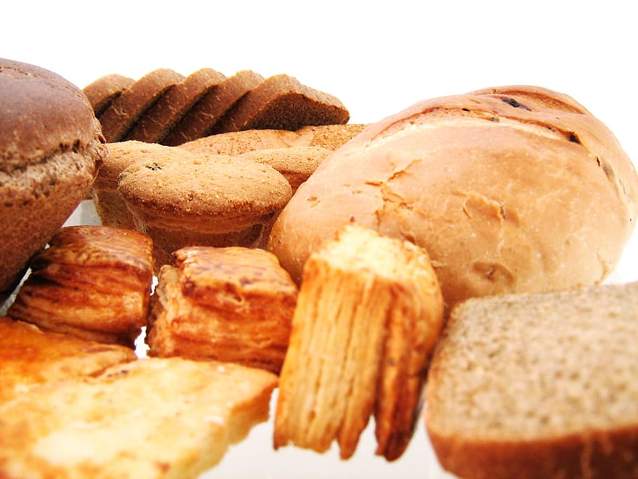 bread, food, meal, bun, buns, nobody, snack, breakfast, bakery HD wallpaper
