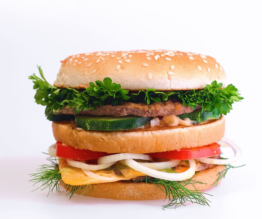 beef, bread, burger, calories, delicious, fast, fastfood, fresh