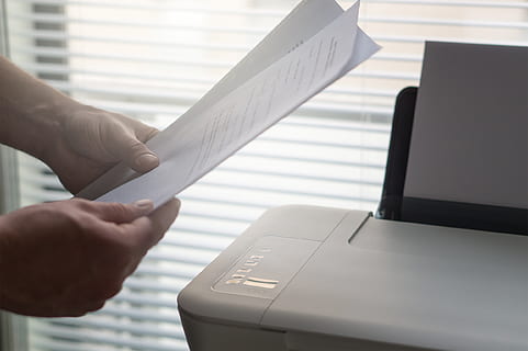 printer, paperwork, printing, man, job, working, person, office HD wallpaper