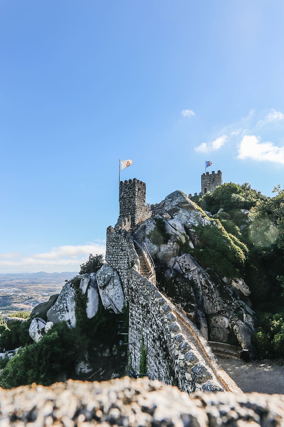 portugal, sintra, lisbona, lisboa, mori, portogallo, castelli, HD wallpaper