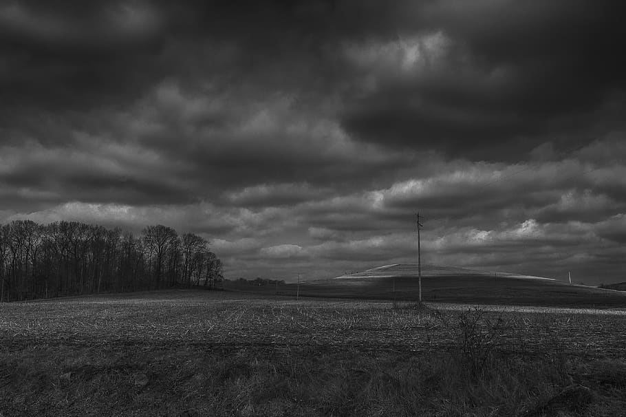 cloud - sky, environment, land, landscape, tranquil scene, field HD wallpaper