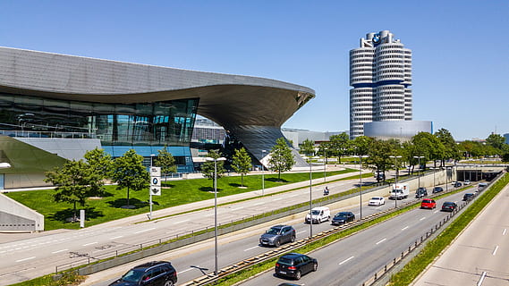 munich, bavaria, building, architecture, germany, city, bmw HD wallpaper