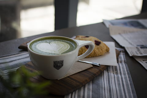 coffee cup, latte, drink, beverage, saucer, pottery, cafe, canada HD wallpaper