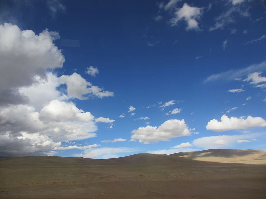 cloud, meadow, cloud - sky, scenics - nature, tranquility, beauty in nature HD wallpaper