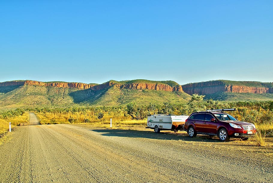 outback, australia, desert, remote, scenic, travel, rock, landmark HD wallpaper