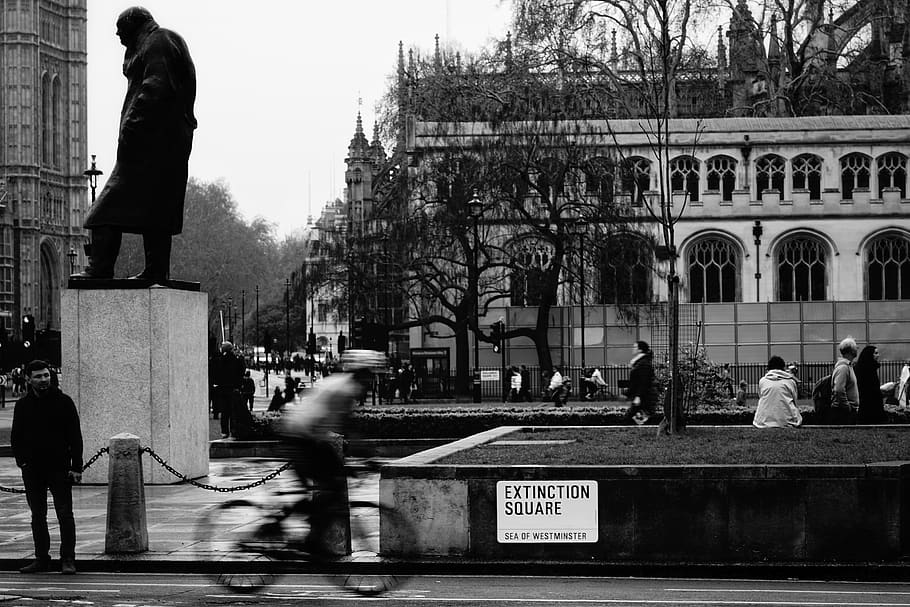 Extinction Square, person, human, pedestrian, building, architecture HD wallpaper
