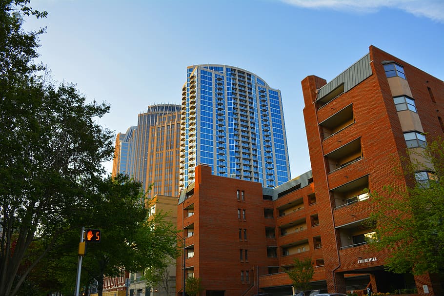 condo, building, housing, office building, urban, city, high rise HD wallpaper