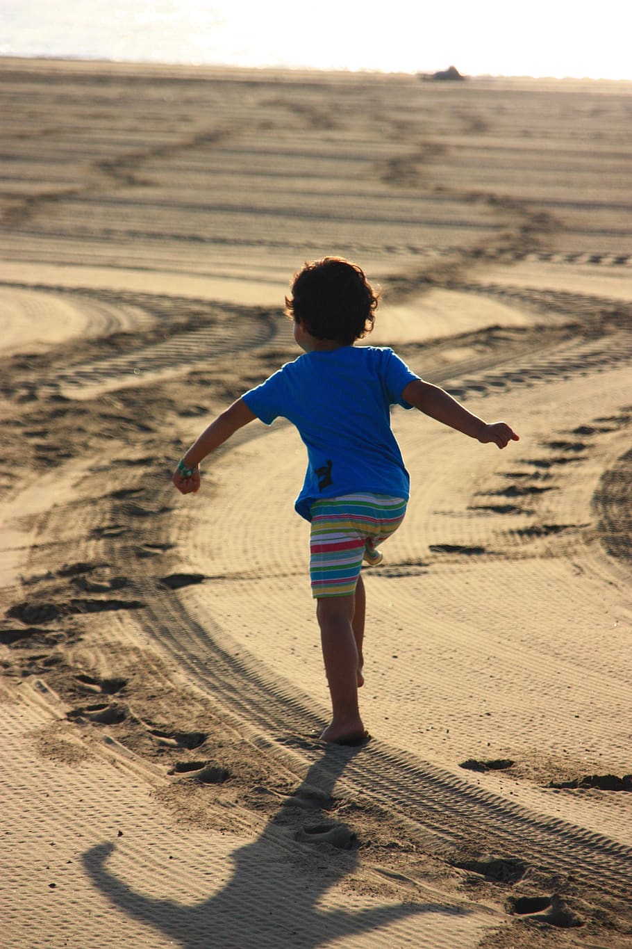 italy, sand, full length, one person, land, rear view, beach HD wallpaper