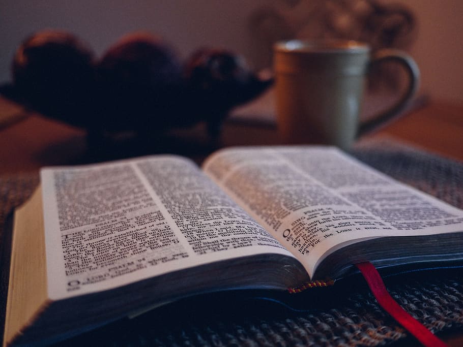 bible, psalm, book, open, religion, holy, christianity, faith HD wallpaper