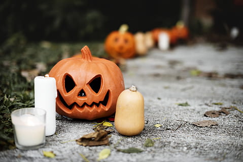 jack-o-lantern, halloween, jack o lantern, halloween party HD wallpaper
