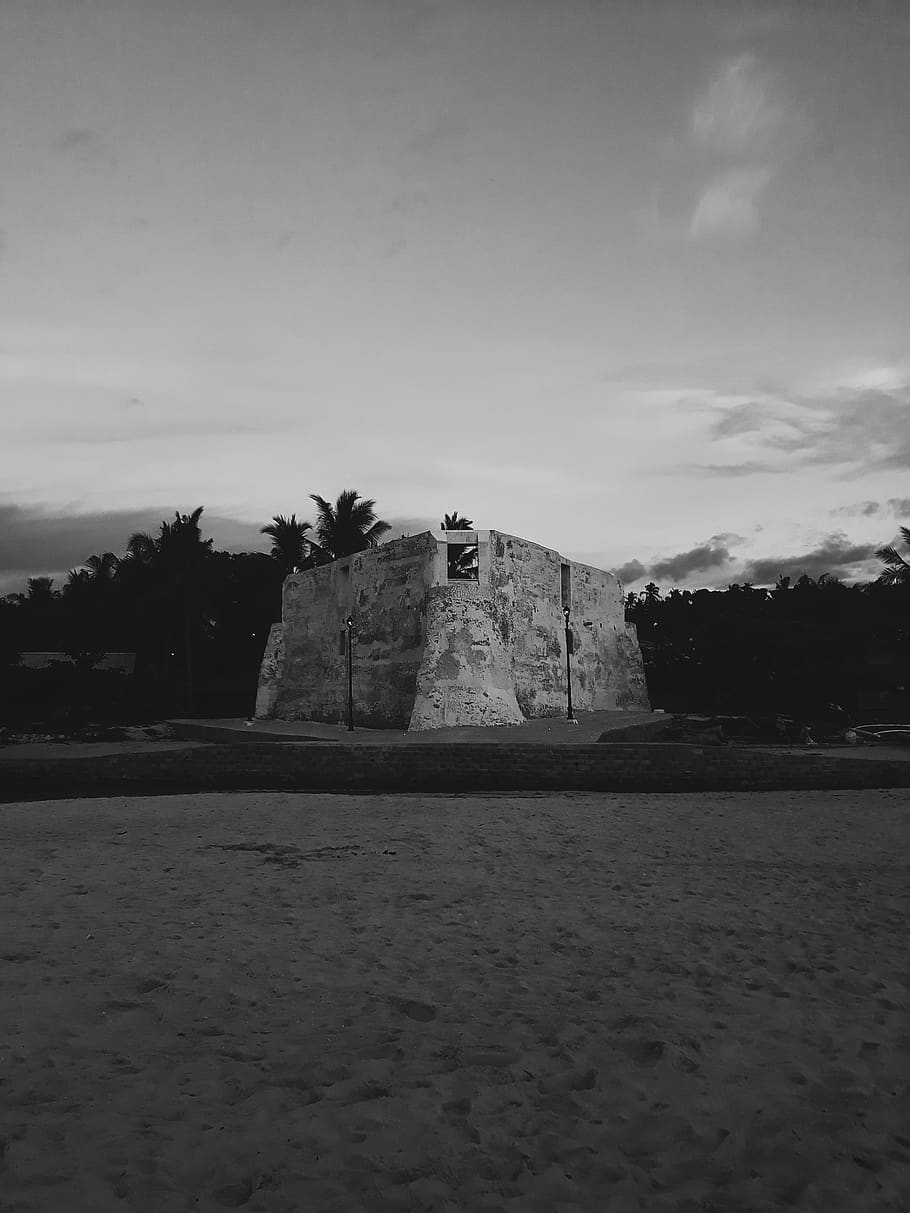 pamilacan, fort, summer, beach, heritage, sky, architecture HD wallpaper