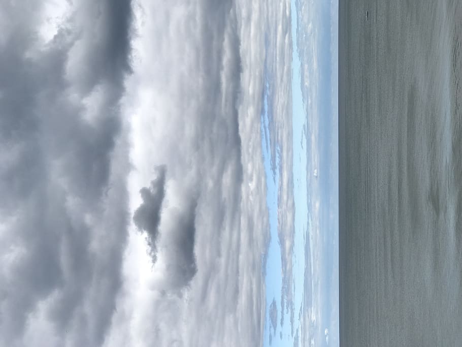 nature, outdoors, sky, cloud, weather, cumulus, azure sky, horizon HD wallpaper