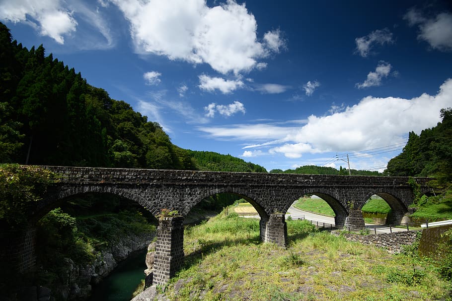 bridge - man made structure, connection, arch, architecture HD wallpaper