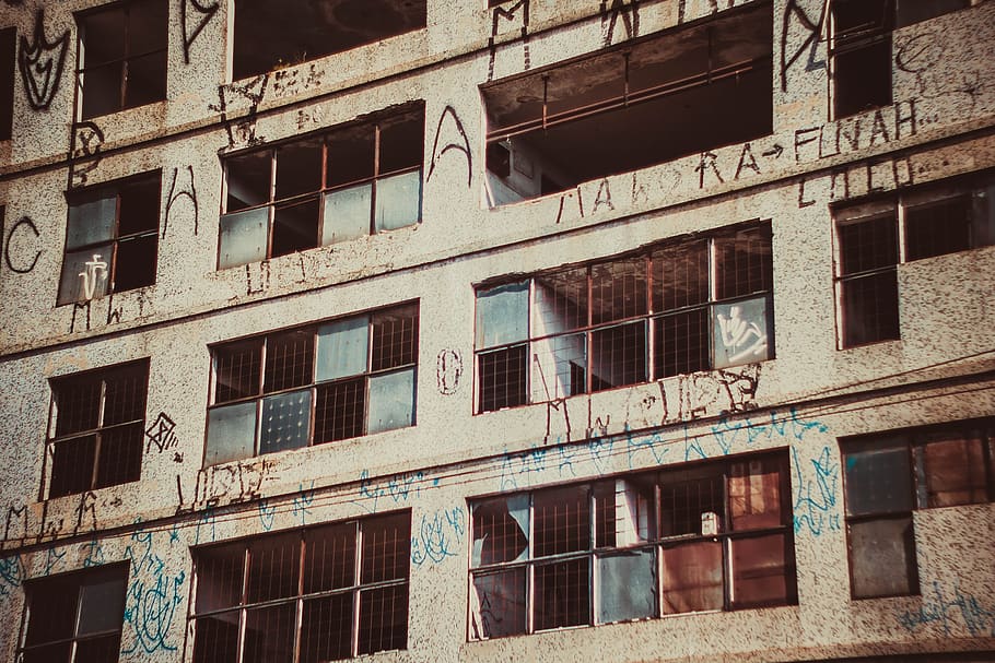 windows, abandoned, construction, decay, broken, ruin, architecture HD wallpaper