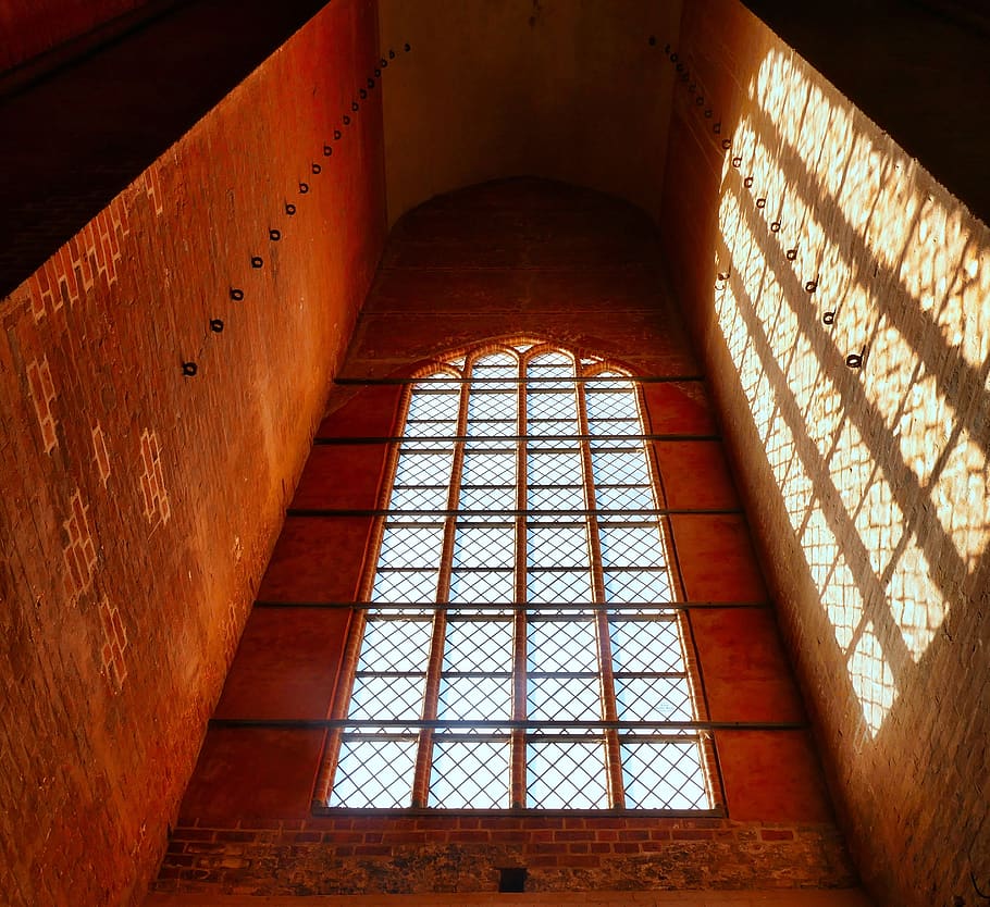 light, shadow, religion, architecture, brick, gothic, window HD wallpaper