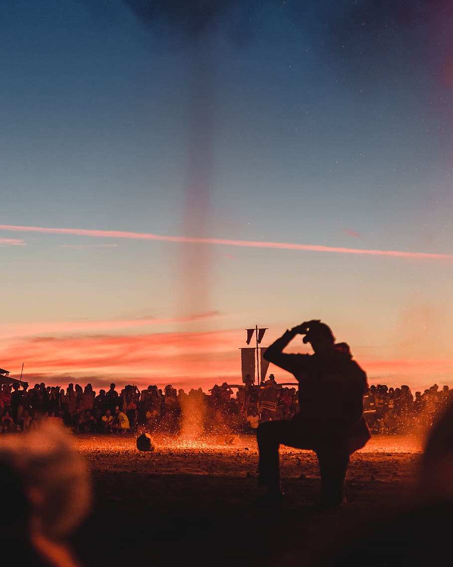 person, human, light, flare, outdoors, afrikaburn 2019, sunlight HD wallpaper