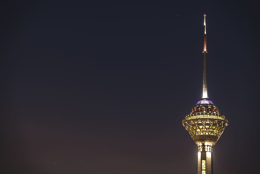 iran, tehran, milad tower, میلاد, برج میلاد, city, HD wallpaper