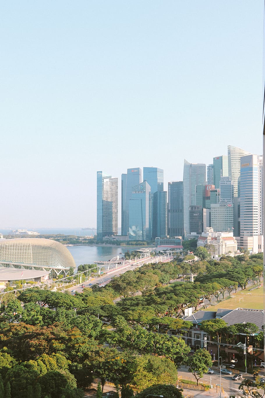 singapore, city, architecture, built structure, building exterior HD wallpaper