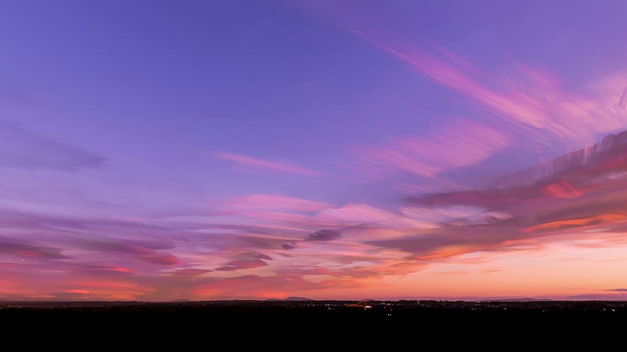 canada, vancouver, sunset, cloud, color, stack, sky, scenics - nature HD wallpaper