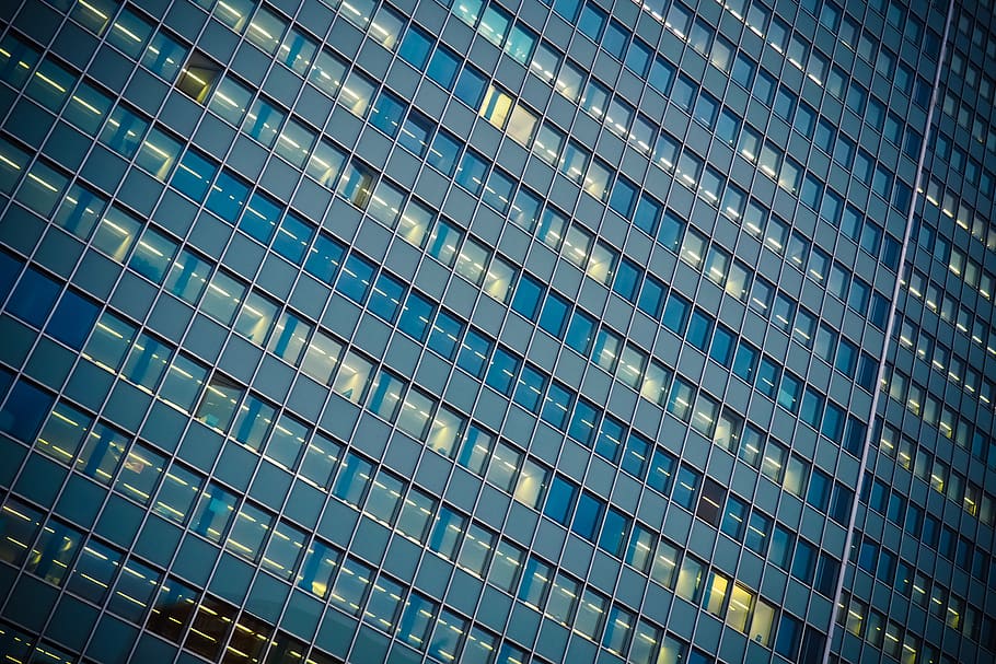 architecture, city, skyscraper, building, modern, glass, office HD wallpaper