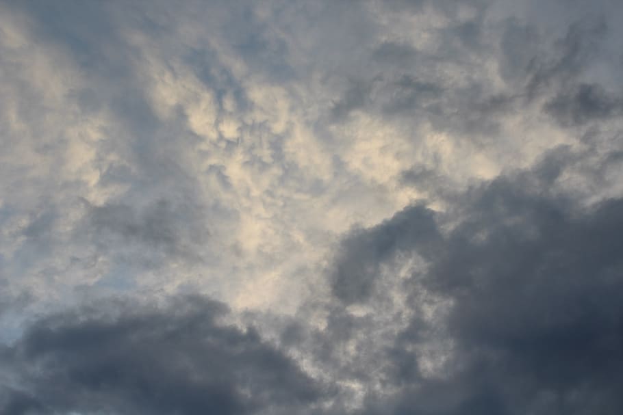 sky, clouds, light, landscape, climate, cloud - sky, beauty in nature HD wallpaper