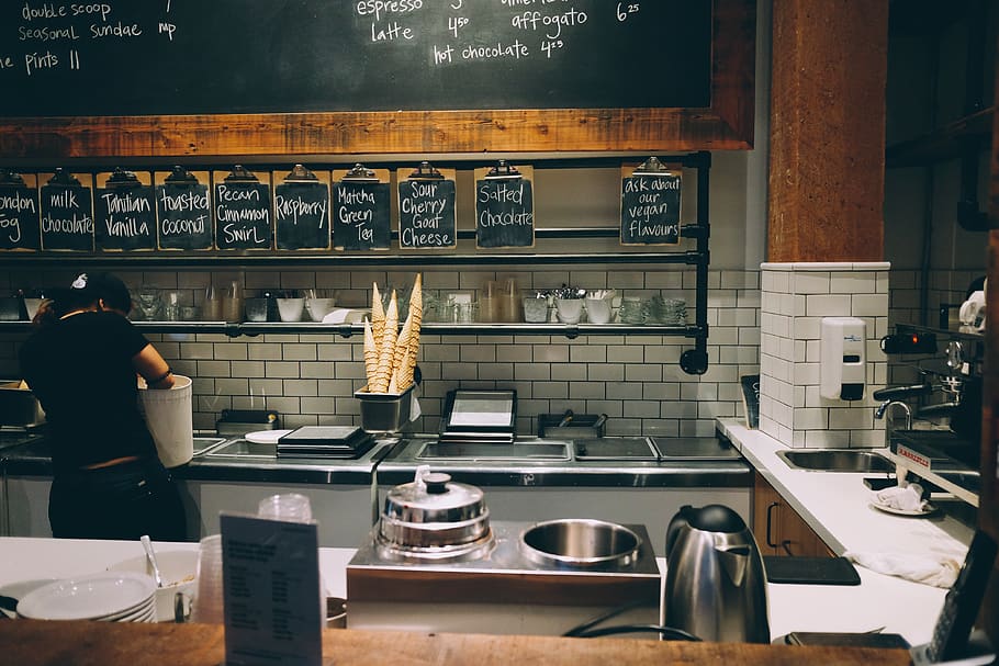 restaurant, kitchen, chef, menu, appliances, ingredients, food HD wallpaper