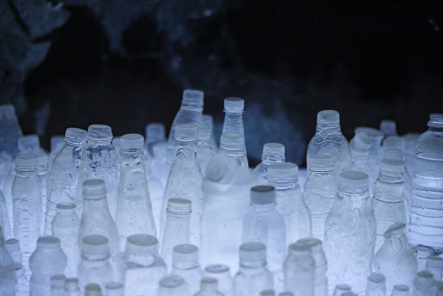 bottle, ice, cold temperature, large group of objects, no people HD wallpaper