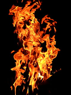 Fire Wallpaper, background, bonfire, burn, burning, flame, flammable HD wallpaper
