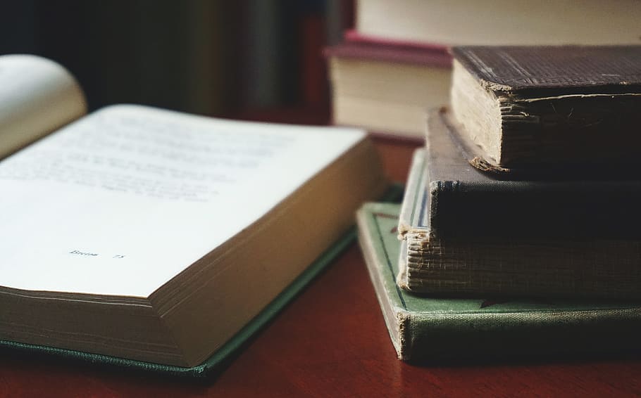 Several Books , page, pile, publication, education, paper, indoors HD wallpaper