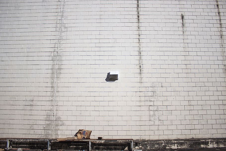 white brick wall, architecture, built structure, wall - building feature HD wallpaper