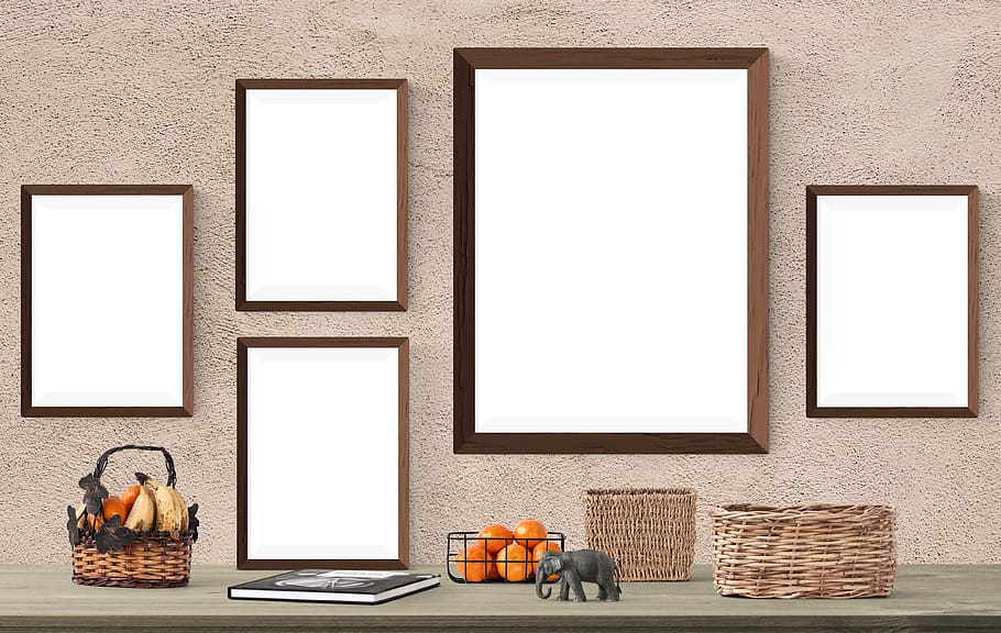 poster, frame, toy, basket, fruit, picture frame, wall - building feature HD wallpaper
